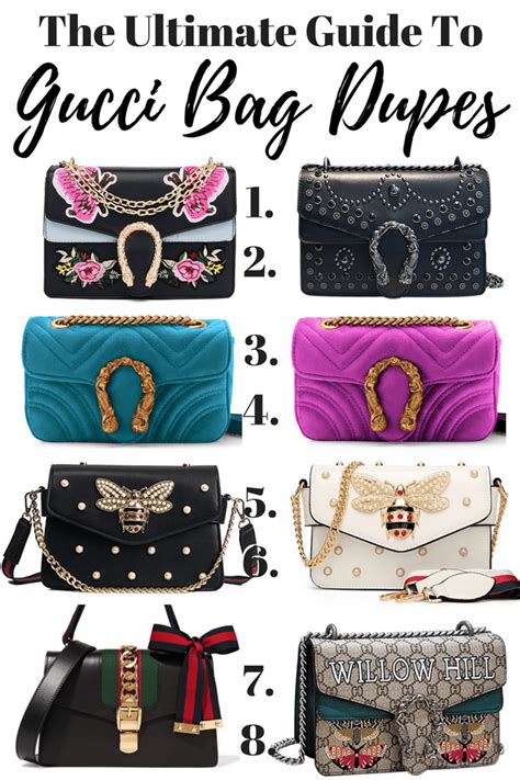 gucci blogger bag dupe|The Best Gucci Dupes From $20 You Will Ever Find.